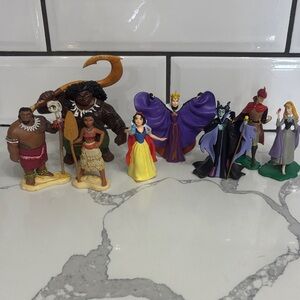 Disney Princess Figure Lot